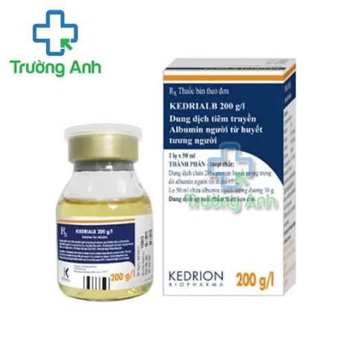 Kedrialb 200g/l 50ml - Thuốc điều trị suy hô hấp